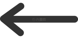 箭头,线,左