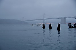 奧克蘭,灣,橋