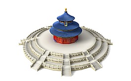 天堂,廟,中國