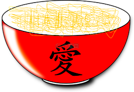 碗,愛,面條