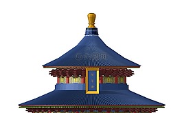 天堂,廟,中國