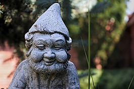 矮人,小精靈,花園