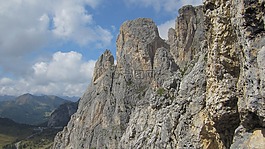 偉大,巖,falzarego