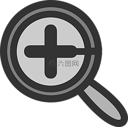 鏡頭,變焦,圖標