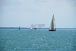 湖,巴拉顿湖,水区