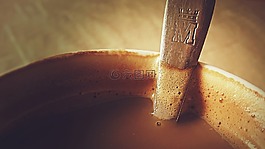 咖啡,特寫,杯