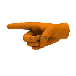手,字符,符號