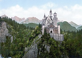 新天鵝堡 ﹣,城堡,巴伐利亞