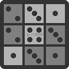 瓦,多米諾骨牌,點(diǎn)