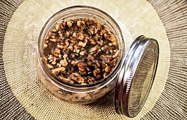 蜂蜜,核桃,食品