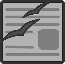 郵票,海鷗,徽標(biāo)