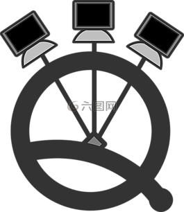 網絡,計算機,量子
