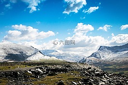 cilgwyn,山,雪