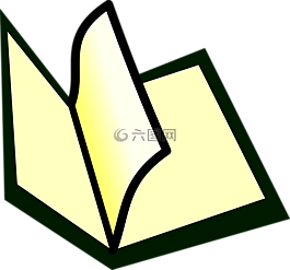 頁面,書,開放