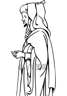 非洲,阿拉伯,burnoose