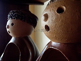 陶瓷,玩偶,驚