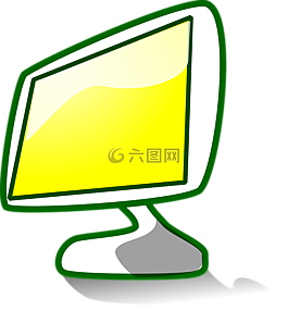 監(jiān)視器,黃色,顯示