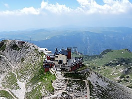 避難所,山,徒步旅行