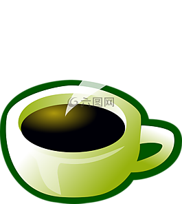 咖啡,杯,喝