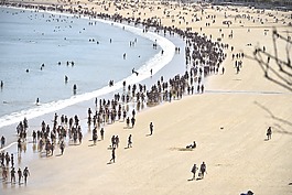 外殼,海灘,海