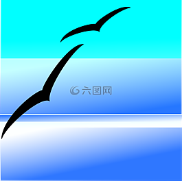 鳥,天空,飛