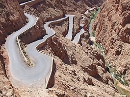 路,輪到,沙漠