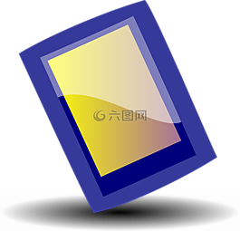 藍(lán)色,邊境,墊