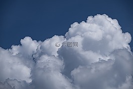 云,天空,積云