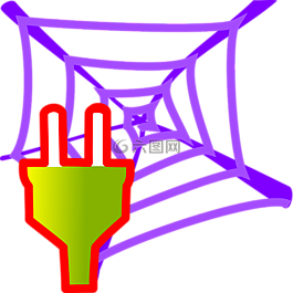 插頭,電氣,web