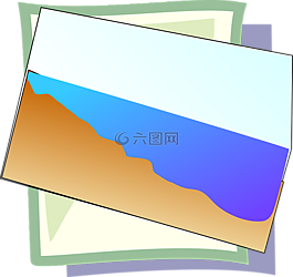 海景,地平線,海洋