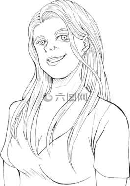 女性,女孩,人類