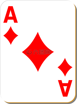 撲克牌,ace,鉆石