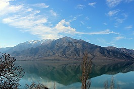 鏡子湖,湖,鏡像