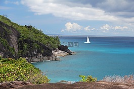 海,引导,塞舌尔