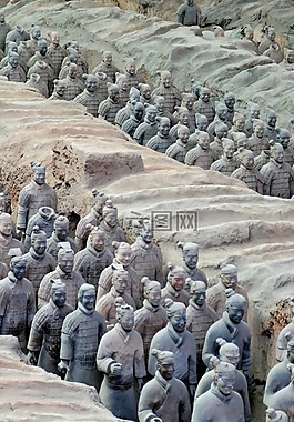 兵馬俑,戰(zhàn)士,中國