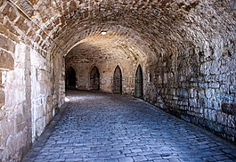 城堡的墙上,hohenzollern 城堡,墙