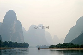 古林,山,水