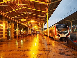 火車站,火車,追蹤