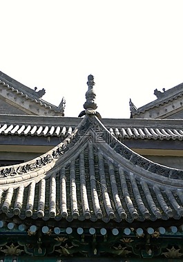 屋頂,中國,龍