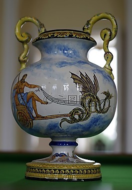 花瓶,瓷,中文