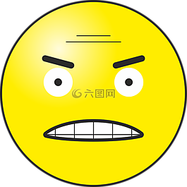 憤怒,笑臉,圖釋