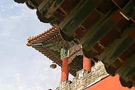 屋頂,中國,龍