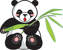 動(dòng)物,亞洲,竹