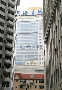 正面,玻璃,石