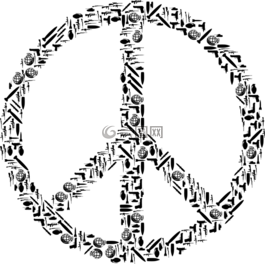 和平,迹象,符号