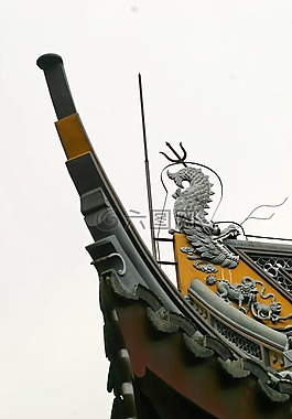屋頂,中國,龍