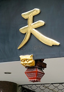 屋頂,中國,龍
