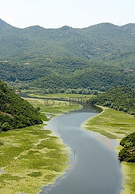 河,山,景觀