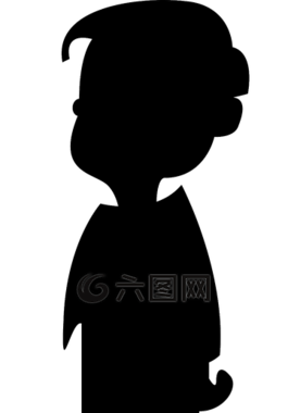 兒童,側(cè)影,黑