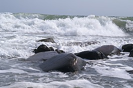 波,海,水